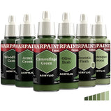 Army Painter 水性油 Fanatic triad Olive Greens 橄欖綠色系列
