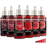 Army Painter 水性油 fanatic Flexible Triad Cool Reds 紅色系列
