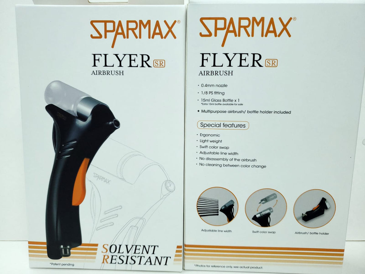 sparmax Flyer SR airbrush 噴筆– 模型谷