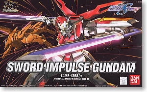 bandai 高達模型 HG sword impulse gundam 雙劍型 衝擊高達