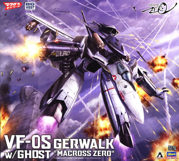 Hasegawa 超時空要塞 1/72 VF0S Gerwalk w/ Ghost 模型