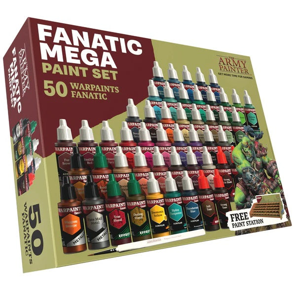 Army Painter 水性油 Warpaints Fanatic Mega Paint Set