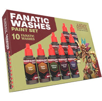 Army Painter 水性油 Warpaints Fanatic Wash Set