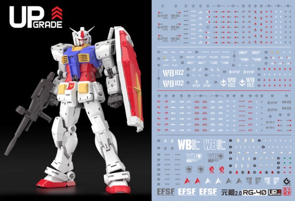 EVO  水貼 1/144 RG RX-78 2.0