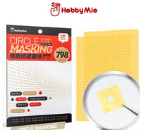 hobbymio 預裁切遮蓋紙 圓形