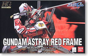 bandai 高達模型 HG 1/144 Gundam Astray Red Frame