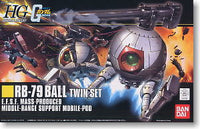 BANDAI 高達模型 hg 1/144 RB-79 Ball Twin Set