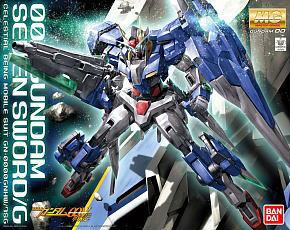 bandai 高達模型 MG 1/100  00 Gundam Seven Sword/G 藍標