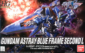 bandai 高達模型 HG 1/144  Gundam Astray Blue Frame Second L