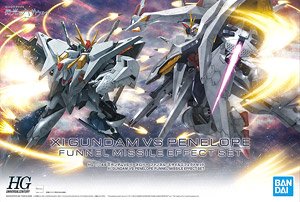 Bandai 高達模型 HG 1/144 Xi Gundam VS Penelope Funnel Missile Effect Set