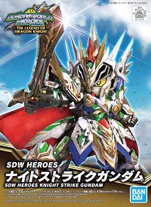 bandai 高達模型 SDW Heroes Knight Srike Gundam