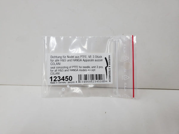 H&S 123450 PTFE needle seal
