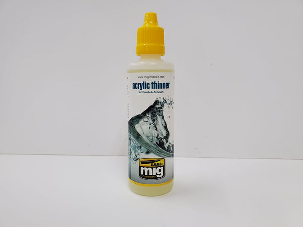 MIG acrylic thinner 水性油 開油水