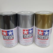 TAMIYA 雙星 TS 噴罐 金屬色