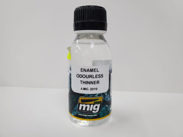 MIG enamel odourless thinner 通用 琺瑯油 油畫顏色 稀釋劑