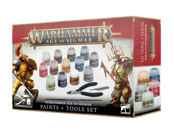 citadel warhammer age of sigmar paints tool set