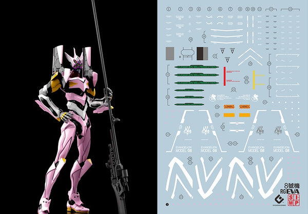 EVO 水貼 RG EVA 08 八號機