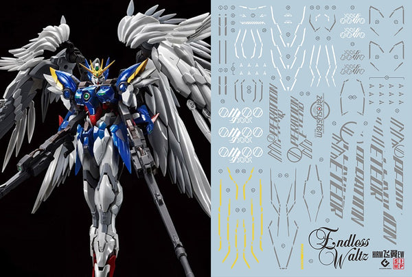 EVO 水貼 MG 1/100 HIRM wing zero