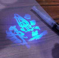 molotow UV 螢光 透明 marker