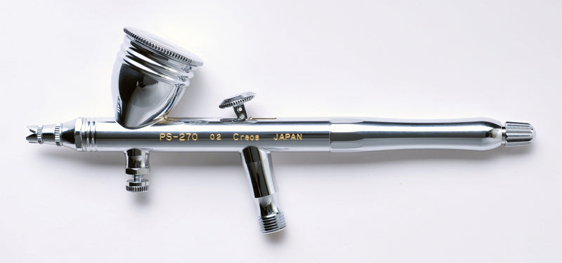 ミスターホビー エアブラシPS-270 GSI Creos Mr. Airbrush Procon Boy PS-270 0.2mm Platinum - SprayGunner